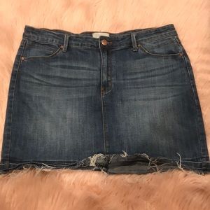Denim Skirt